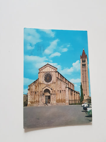 AK Verona. Basilica di San Zeno.