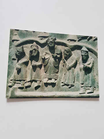 Karte Verona. Porta di S. Zeno. La donna adultera.