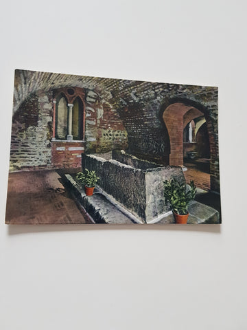 AK Verona. Tomba di Giulietta.