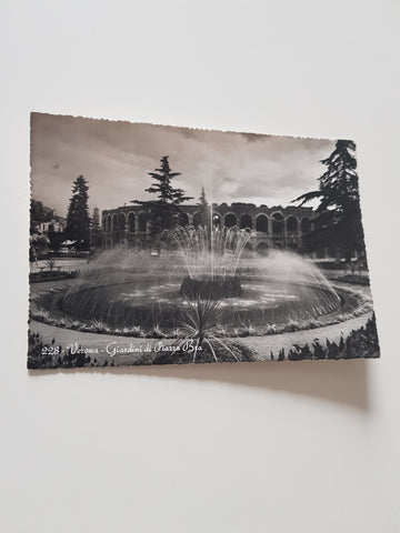 AK Verona - Giardini di Piazza Bra.