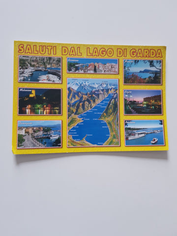 AK Saluti dal Lago di Garda.