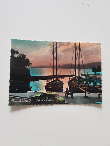 AK Lago di Garda. Riflessi nel Porto.