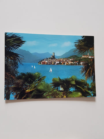 AK Malcesine. Lago di Garda. Panorama.