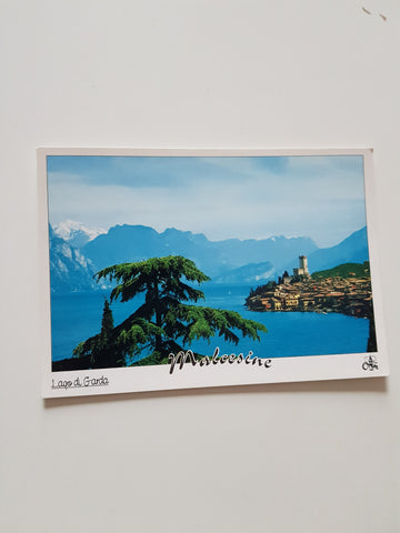 AK Malcesine. Lago di Garda. Panorama.