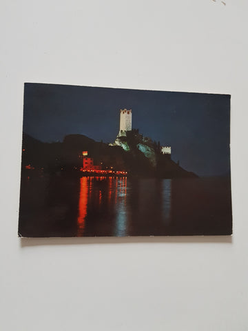 AK Malcesine - Lago di Garda - Il Castello di notte.