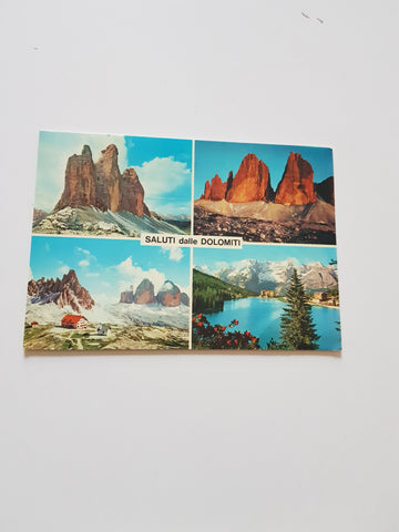 AK Saluti dalle Dolimiti.