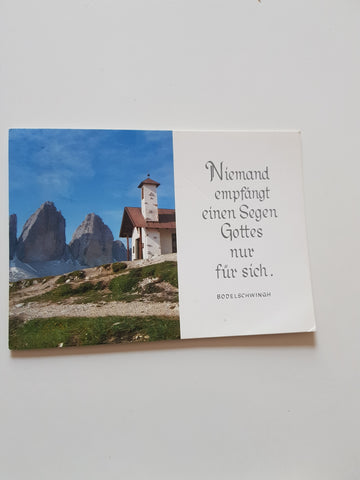 AK Tre Cime di Lavaredo. Chiesetta.