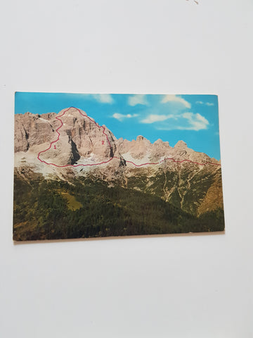 AK Monte Civetta Versante Sud. Via normale Farrata degli Alleghesi.