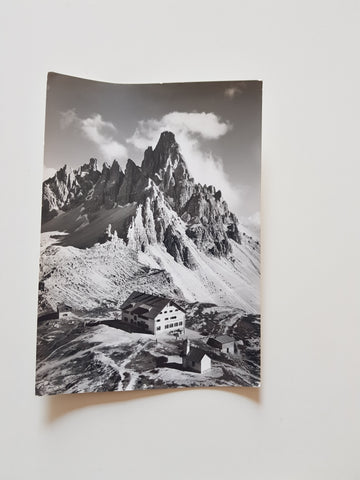 AK Rifugio Locatelli. Alle Tre Cime Lavaredo.