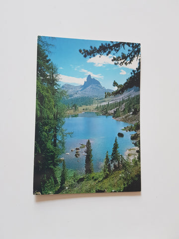 AK Cortina d'Ampezzo. Lago da Lago Becco di Mezzodi.