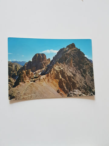 AK Cortina d'Ampezzo. Capanna G. Lorenzi a Forcella Staunies. Piz Popena M. Cristallo.