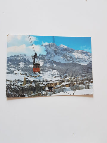 AK Cortina d'Ampezzo. Funivia al Faloria e Gruppo Tofane.