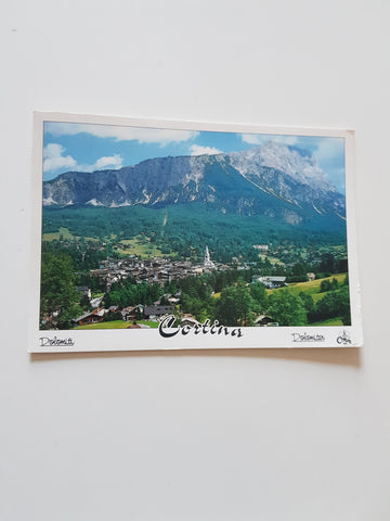 AK Cortina d'Ampezzo. Panorama.