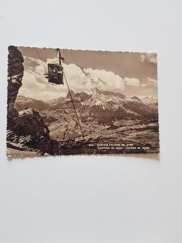 AK Cortina d'Ampezzo. Funivia Faloria.