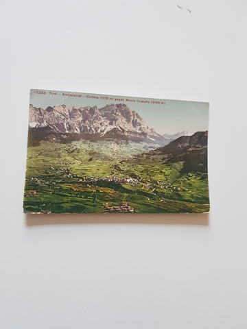 AK Tirol Ampezzotal Cortina gegen Monte Cristallo.