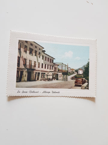 AK La Secca (Belluno) Albergo Dolomiti.