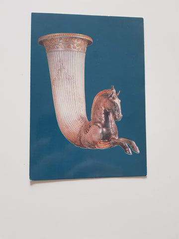 AK Traci Venezia. Rhyton in aregento, Regione di Razgrad. Ruse, Museo Storico.