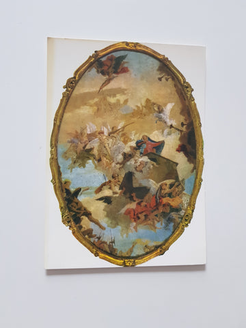 AK Venezia. Galleria dell'Accademia. Giambattista Tiepolo. Il trasporto della S. Casa di Loreto.