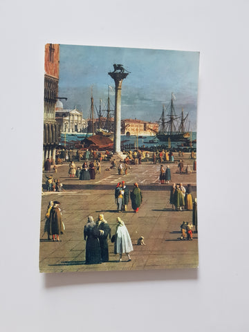 AK Venezia - Piazzetta S. Marco (particolare) Canaletto.