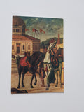 AK Venezia, Scuola di S. Giorgio degli Schiavoni. Vittore Carpaccio. Trionfo di S. Giorgio (particolare)