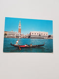 AK Venezia. Panorama del Bacino di S. Marco e Gondola.