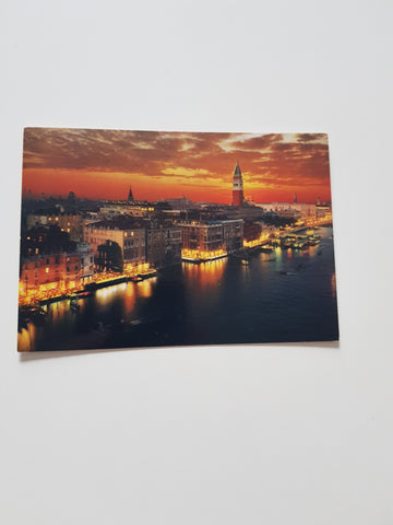 AK Venezia di notte. Bacino S. Marco.