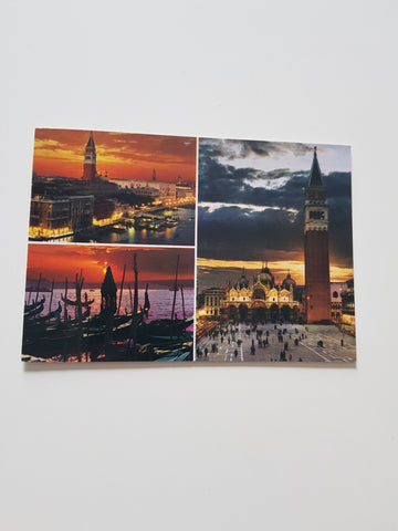 AK Venezia al Tramonto. Bacino S. Marco.