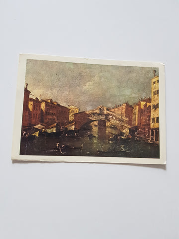AK Venezia - Ponte di Rialto.