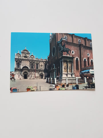 AK Venezia Campo S. S. Giovanni e Paolo - Monumento a Colleoni.