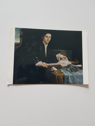 AK Venezia, Galleria dell'Accademia. Ritratto di gentiluomo. Lorenzo Lotto.