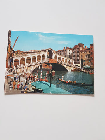 AK Venezia - Ponte di Rialto.
