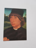 AK Venezia - Gallerie dell'Accademia. Hans Memling. Ritratto di giovane.