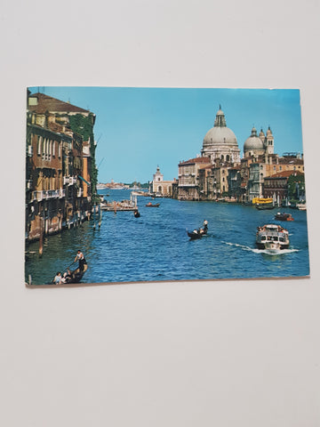 AK Venezia. Canal Grande - Cupole della Salute.