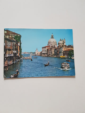 AK Venezia. Canal Grande - Cupole della Salute.