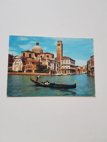 AK Venezia. Chiesa S. Lucia e Palazzo Labia.