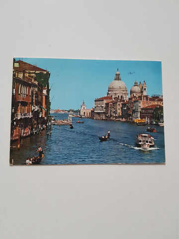 AK Venezia. Canal Grande - Cupole della Salute.