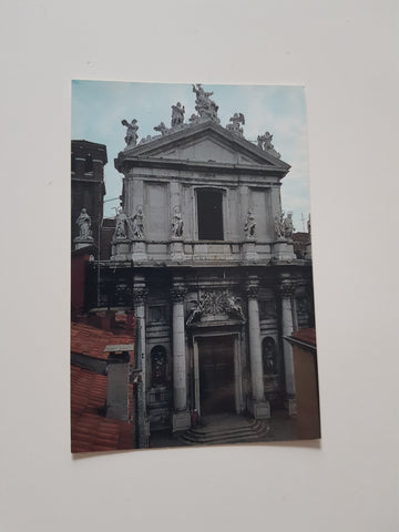 AK Venezia. Facciata. Chiesa dell'Assunta ai Gesuiti.