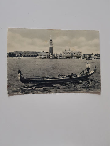 AK Venezia. Panorama e Gondola.