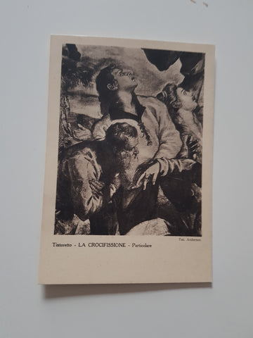 AK Venezia - Scuola di S. Rocco. Tintoretto. La Crocifissione - Particolare.
