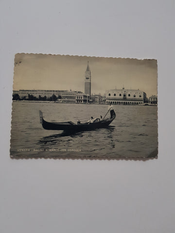 AK Venezia Bacino S. Marco con Gondola.