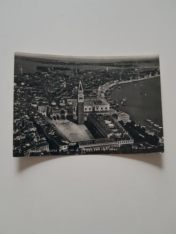 AK Venezia - Piazza e Bacino S. Marco visti dall'aereo.