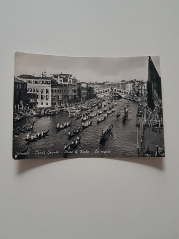 AK Venezia - Canal Grande - Ponte di Rialto - La regata.