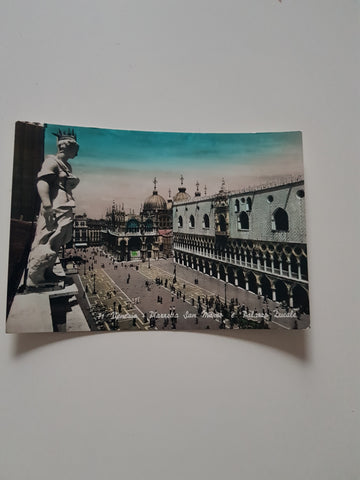 AK Venezia Piazzetta San Marco e Palazzo Ducale.