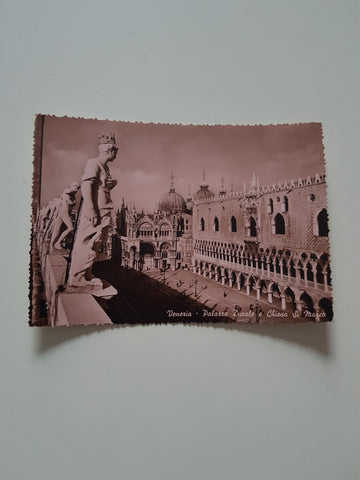 AK Venezia - Palazzo Ducale e Chiesa S. Marco.