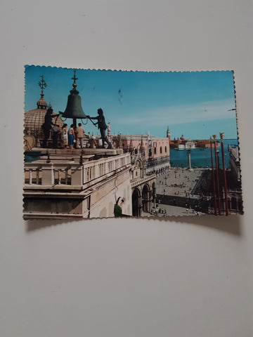 AK Venezia. I Mori e la Piazzetta S. Marco.