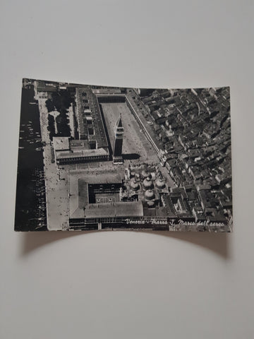AK Venezia. Piazza S. Marco dall'aereo.