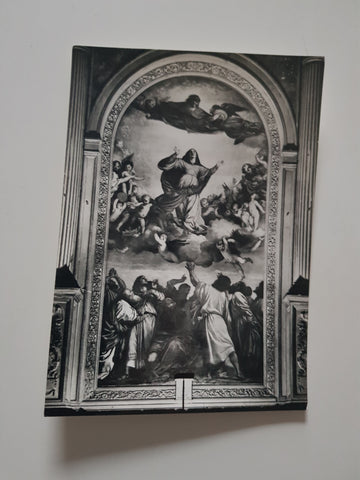 AK Venezia. Basilica di S. M. Gloriosa dei Frari. L'Assunta.