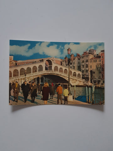 AK Venezia - Ponte di Rialto.