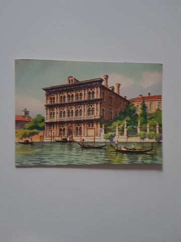 AK Venezia. Canal Grande Palazzo Vendramin.