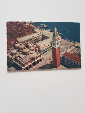 AK Venezia. Piazza S. Marco Veduta aerea.